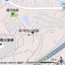 福岡県久留米市高良内町3806周辺の地図