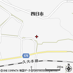 大分県玖珠郡玖珠町四日市770周辺の地図