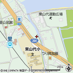 佐賀県伊万里市東山代町里79周辺の地図