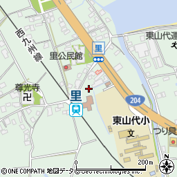 佐賀県伊万里市東山代町里111周辺の地図