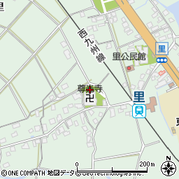 佐賀県伊万里市東山代町里939周辺の地図