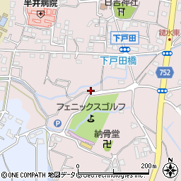 福岡県久留米市高良内町4562周辺の地図