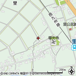 佐賀県伊万里市東山代町里363周辺の地図