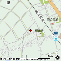 佐賀県伊万里市東山代町里380周辺の地図
