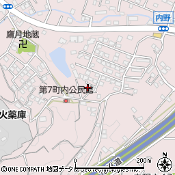 福岡県久留米市高良内町3802-81周辺の地図