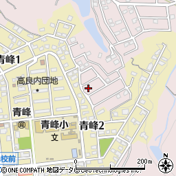 福岡県久留米市高良内町2347-387周辺の地図