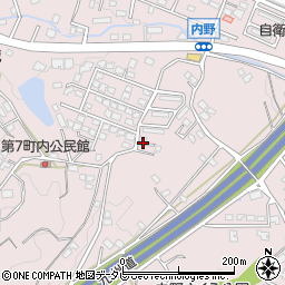 福岡県久留米市高良内町3802-143周辺の地図