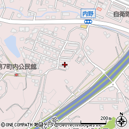 福岡県久留米市高良内町3802-136周辺の地図