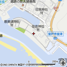 高知県室戸市室津2763周辺の地図