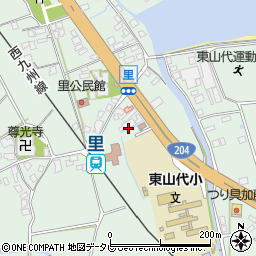 佐賀県伊万里市東山代町里125周辺の地図