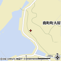 長崎県佐世保市鹿町町大屋340周辺の地図