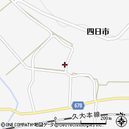 大分県玖珠郡玖珠町四日市720周辺の地図