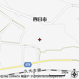 大分県玖珠郡玖珠町四日市764周辺の地図