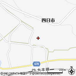 大分県玖珠郡玖珠町四日市768周辺の地図
