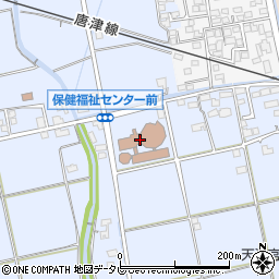 小城保健福祉センター「桜楽館」周辺の地図