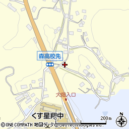大分県玖珠郡玖珠町帆足761周辺の地図