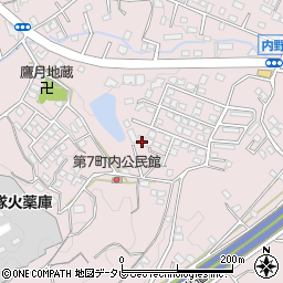 福岡県久留米市高良内町3802-79周辺の地図