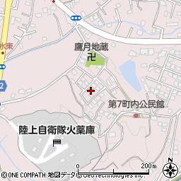 福岡県久留米市高良内町4203-78周辺の地図