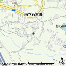 大分県別府市南立石本町3組周辺の地図