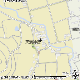 佐賀県小城市小城町栗原364周辺の地図