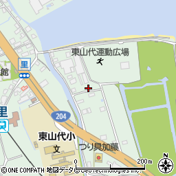 佐賀県伊万里市東山代町長浜2409周辺の地図