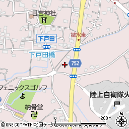 福岡県久留米市高良内町4307周辺の地図