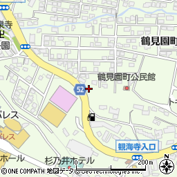 大分県別府市南立石2000-2周辺の地図