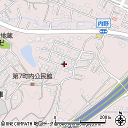 福岡県久留米市高良内町3802-63周辺の地図