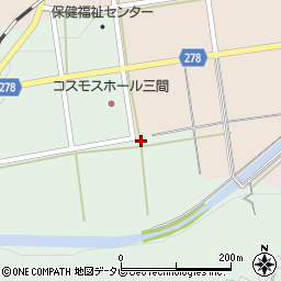 愛媛県宇和島市三間町迫目177周辺の地図