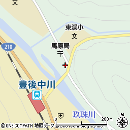 大分県日田市天瀬町馬原4068-7周辺の地図