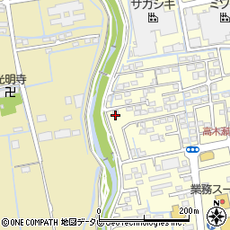 佐賀県佐賀市高木瀬西4丁目18-1周辺の地図