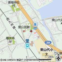吉崎青果店周辺の地図