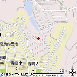 福岡県久留米市高良内町2347-411周辺の地図