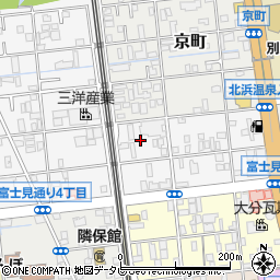 大分県別府市弓ケ浜町2周辺の地図