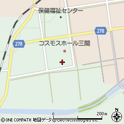 愛媛県宇和島市三間町迫目148周辺の地図