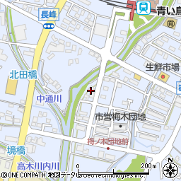 中田酒店周辺の地図