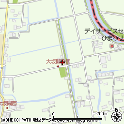 大坂間公民館周辺の地図