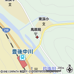 大分県日田市天瀬町馬原4070-2周辺の地図