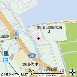 佐賀県伊万里市東山代町長浜2407周辺の地図