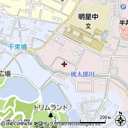 福岡県久留米市高良内町4528周辺の地図