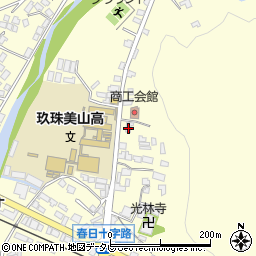 大分県教職員組合　玖珠支部周辺の地図