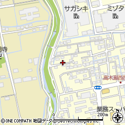 佐賀県佐賀市高木瀬西4丁目18-12周辺の地図