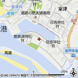 高知県室戸市室津2799周辺の地図