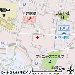 福岡県久留米市高良内町4464周辺の地図