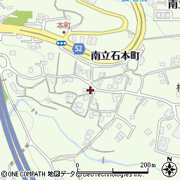 大分県別府市南立石本町2組周辺の地図