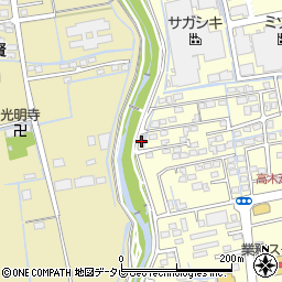 佐賀県佐賀市高木瀬西4丁目18-15周辺の地図