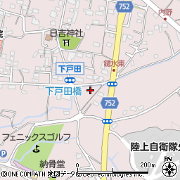 福岡県久留米市高良内町4334周辺の地図