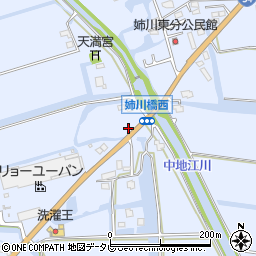 姉川周辺の地図