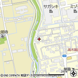 佐賀県佐賀市高木瀬西4丁目18-17周辺の地図