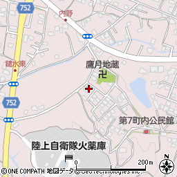 福岡県久留米市高良内町4257-3周辺の地図